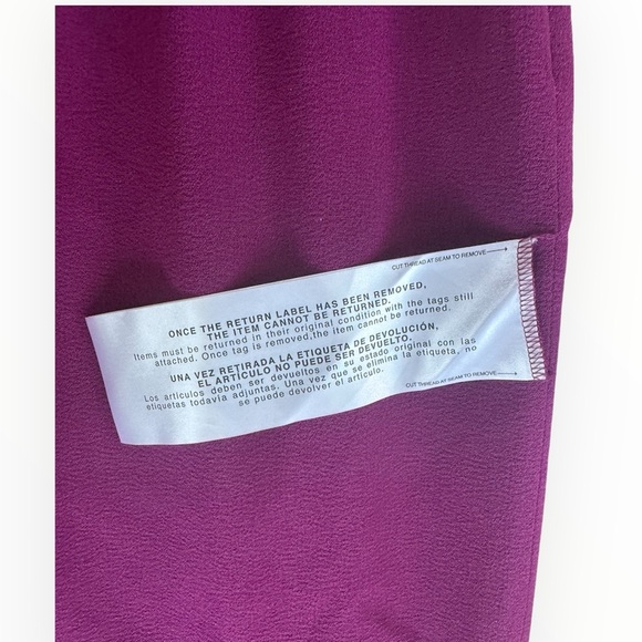 NWT Dress The Population Tiffany Dress in Dark Magenta Sz XS - Picture 10 of 14